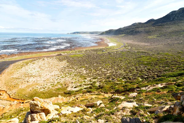 南アフリカ共和国の海岸線と自然公園・保護区 — ストック写真