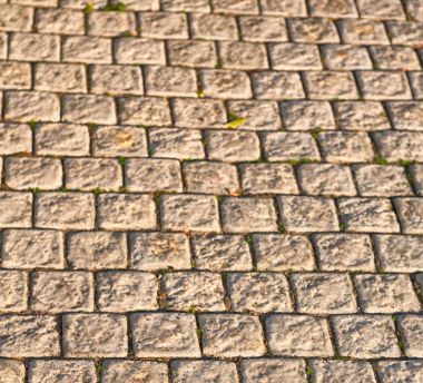 içinde Güney Afrika eski steet soyut kaldırım  