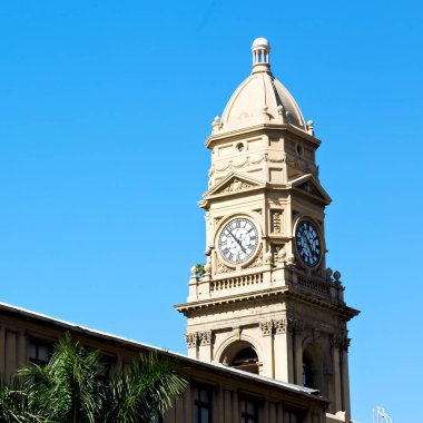  Güney Afrika eski kilisede şehir merkezinde  