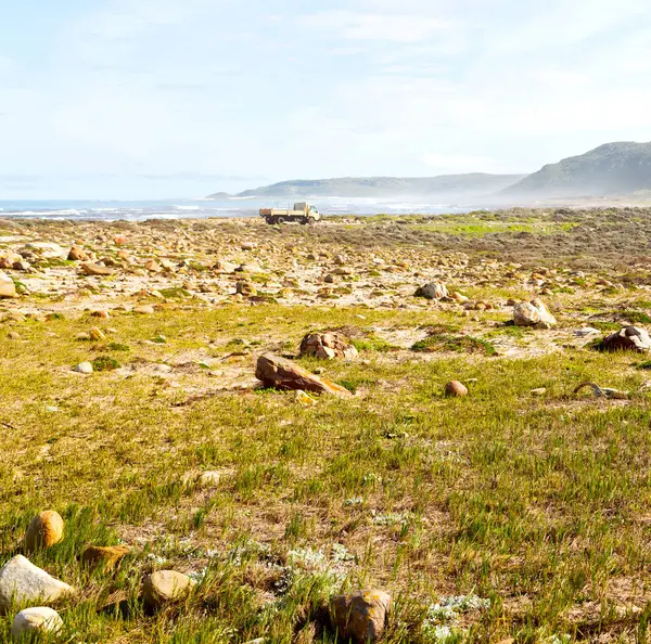 In costa sudafricana e riserva naturale del parco — Foto Stock