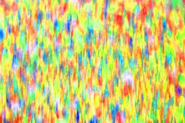 Soyut renkler ve bulanıklık 