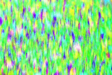 Soyut renkler ve bulanıklık 