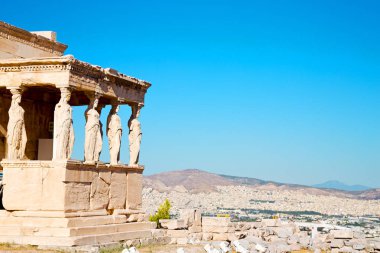 heykel Akropolis Atina yer ve Yunanistan TH tarihi