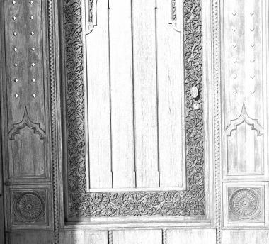 Umman eski ahşap kapı