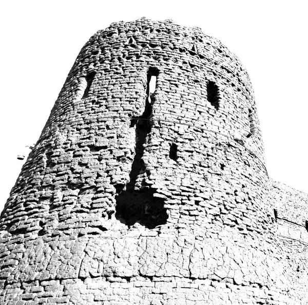 In iran het oude kasteel — Stockfoto