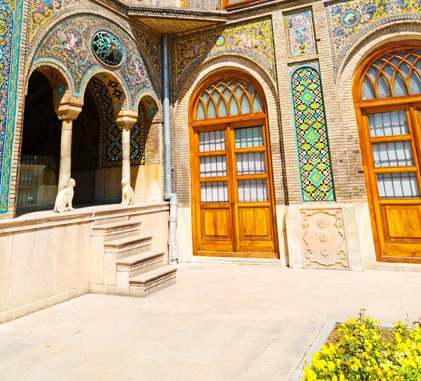 In iran antieke paleis golestan — Stockfoto