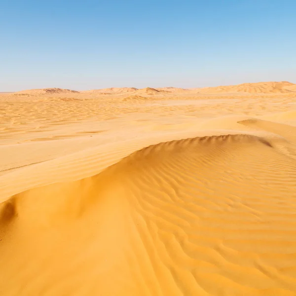 In oman oude desert rub al khali de lege kwartaal en buiten — Stockfoto