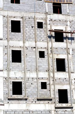 Umman yeni ev tuğla binada    