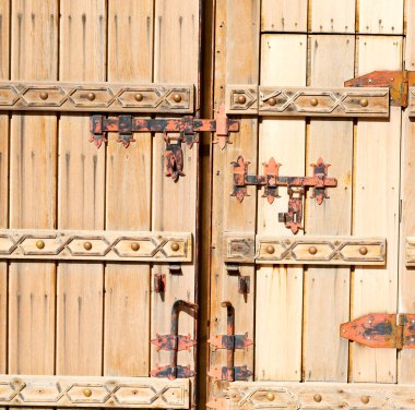 Umman antika kapı giriş ve backgr için dekoratif kolu