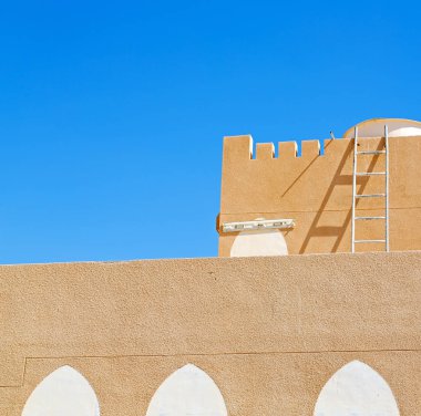 Umman yeni ev tuğla binada    