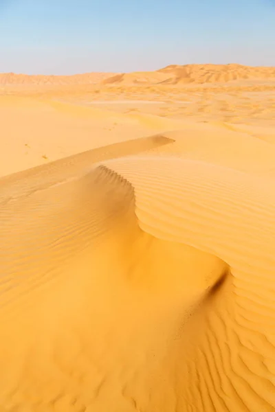 In oman woestijn oude buiten zandduin — Stockfoto