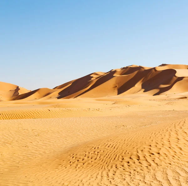 No velho deserto oman — Fotografia de Stock