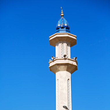 Umman muscat oteli eski Camii Minare ve din gökyüzü temizleyin