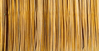 bir bambu duvar arka plan Umman soyut dokusuna