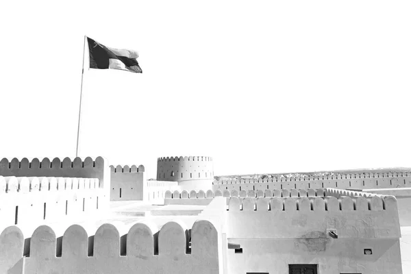 In oman    muscat    the   old  defensive — Stock Photo, Image