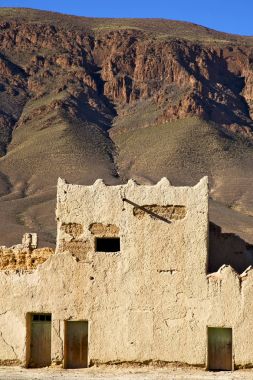 Afrika Fas eski inşaat ve histori tepe