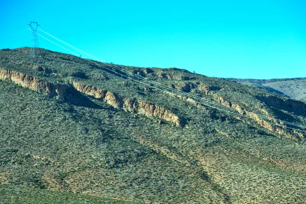 アトラス乾燥山谷モロッコのアフリカのブッシュします。 — ストック写真