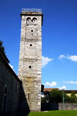  İtalya lombardy arsago seprio eski kilise kule