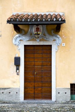  İtalya Lombardiya milano eski kilise kapı döşeme