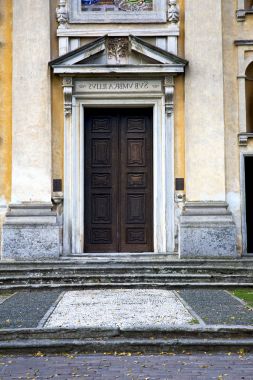  İtalya lombardy somma lombardo tuğla duvar kule 