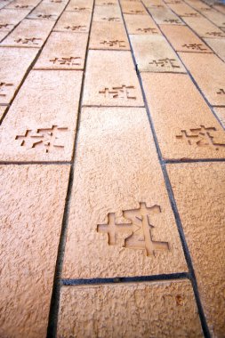 İtalya'nın merkezinde eski kilise tuğla varese 