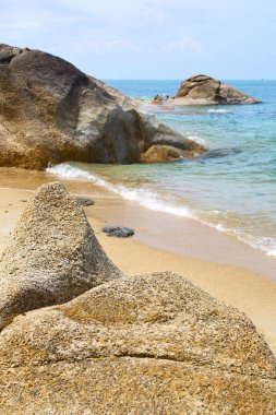 Tayland ve Güney Çin Kho samui defne kayalar  