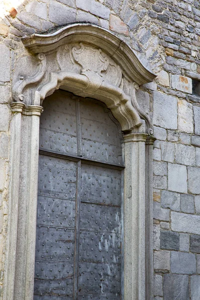 İtalya lombardy arsago seprio eski kilise duvar — Stok fotoğraf