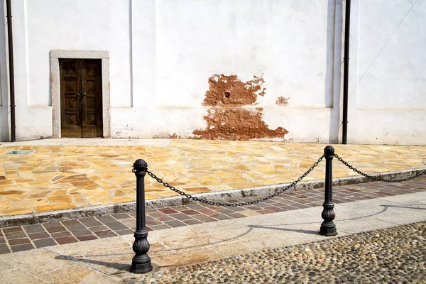 Italia lombardia il santo antonino vecchio campanile chiesa st — Foto Stock