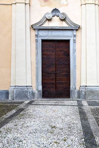 意大利伦巴第索马塔台阶墙 — 图库照片