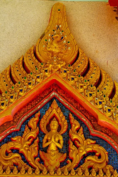 Kho samui bangkok  thailand incision of the buddha — Stock Photo, Image