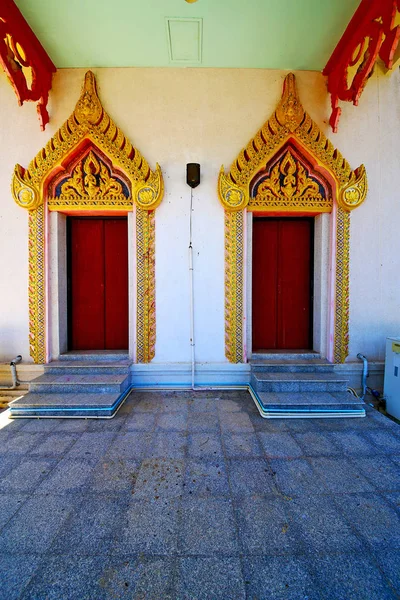 Kho samui bangkok   thailand incision pavement — Stock Photo, Image