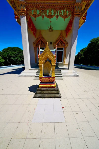 Kho samui bangkok thailand trottoir — Stockfoto