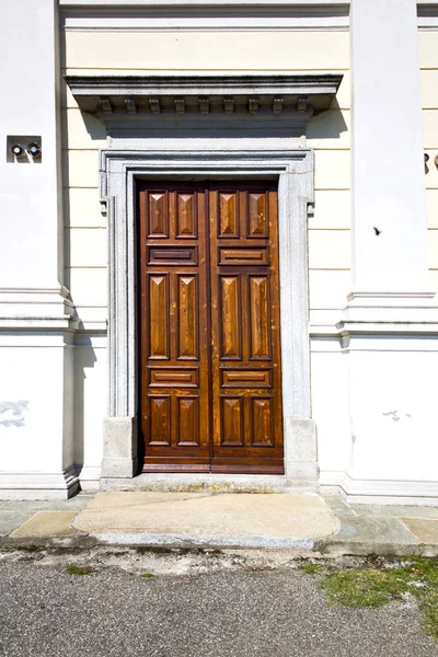 Poblíž parabiago ulice Lombardie Itálie varese abstrakt — Stock fotografie