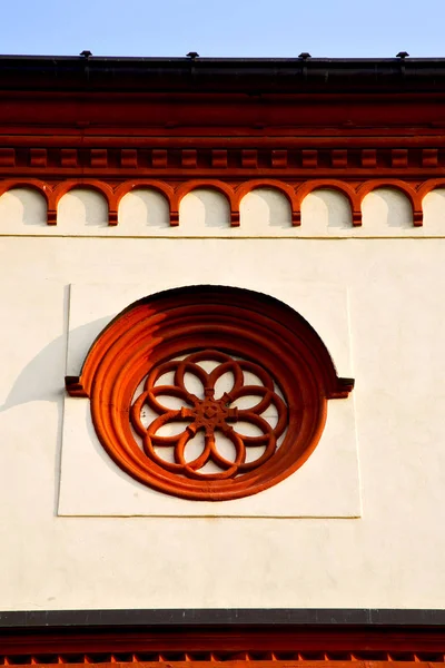 Rosenfenster italien lombardy die barza alte kirche — Stockfoto