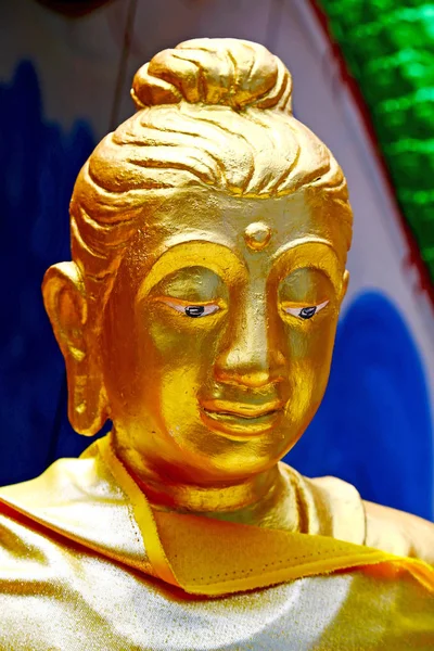 Siddharta Dans Temple Bangxoasia Thailand Abstrait Croix Étape Wat Palais — Photo