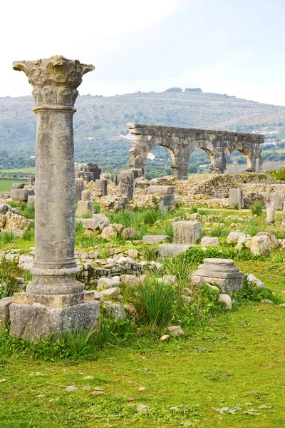 Volubilis marocain et site — Photo