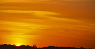 içinde belgili tanımlık bulut içinde Güney Afrika kırmızı günbatımı 