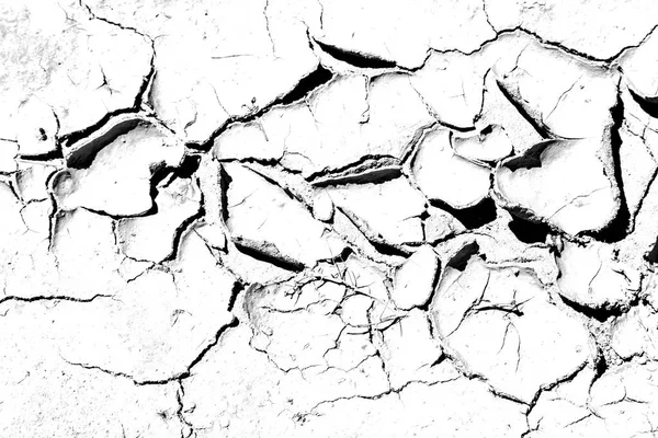 Переекспонірованних Вид Зверху Постріл Тріщинами Сухий Землю Омані Руб Халі — стокове фото