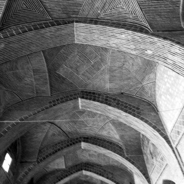 cami çatı, Farsça tarih dini mimari