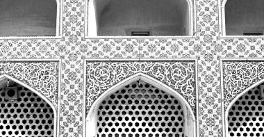 İran'ın eski dekoratif karolar 