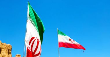 İran İran dalgalanan bayrak 