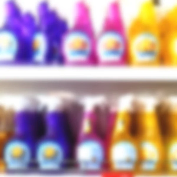 Ran Soyut Süpermarkette Lifestale Kavramı Tüketici Gibi Ürünler Bulanıklığı — Stok fotoğraf