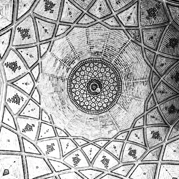 Desenfoque Iran Textura Abstracta Religión Arquitectura Mezquita Techo Historia Persa — Foto de Stock