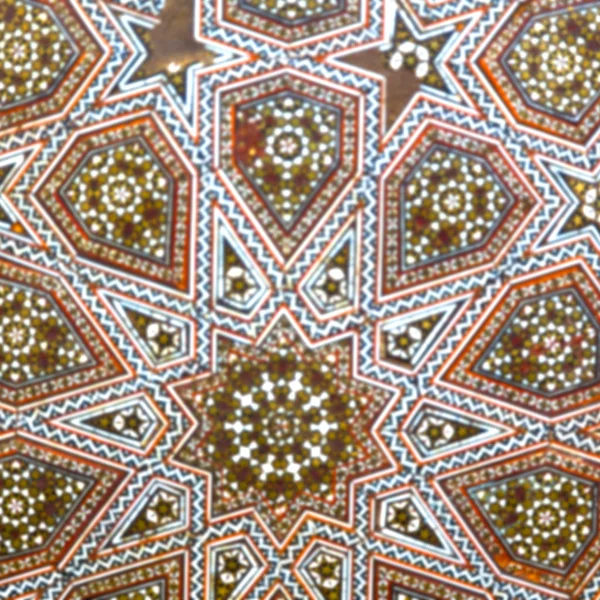 Borrão Iran Textura Abstrata Religião Arquitetura Mesquita Telhado História Persa — Fotografia de Stock