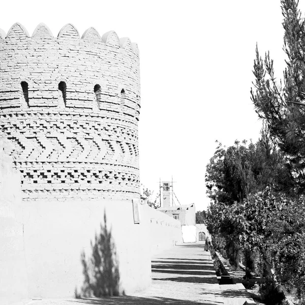 Blur Iran Shiraz Old Castle City Defensive Architecture Garde — Stock Photo, Image