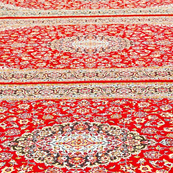 En iran alfombra antigua textil —  Fotos de Stock