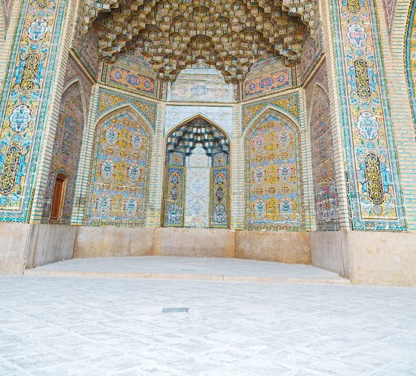 En iran la antigua mezquita — Foto de Stock