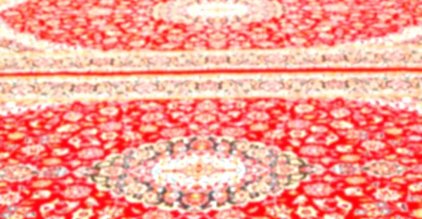 V Íránu starožitný koberec textil — Stock fotografie