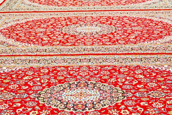 En iran alfombra antigua textil —  Fotos de Stock