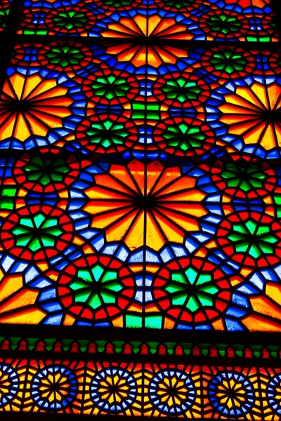 V Íránu barvách z oken — Stock fotografie